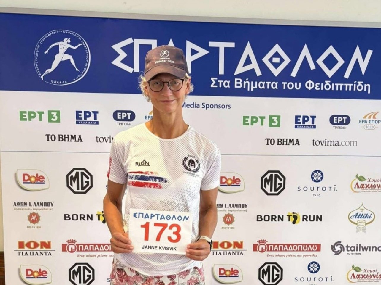 Janne Kvisvik 12. beste kvinne i Spartathlon